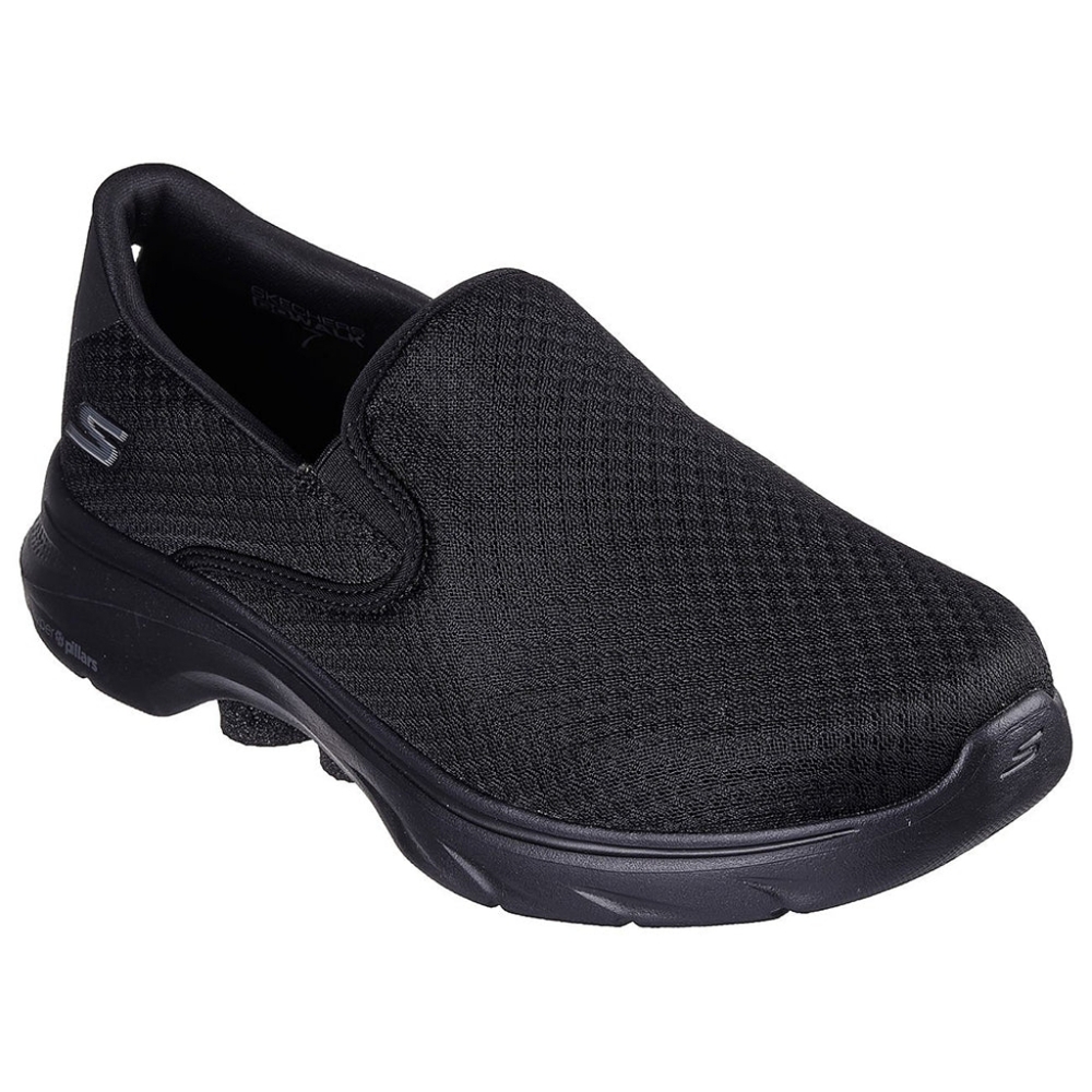 Skechers Go walk 7 women's 10 black slip on non skid shoe like new with box